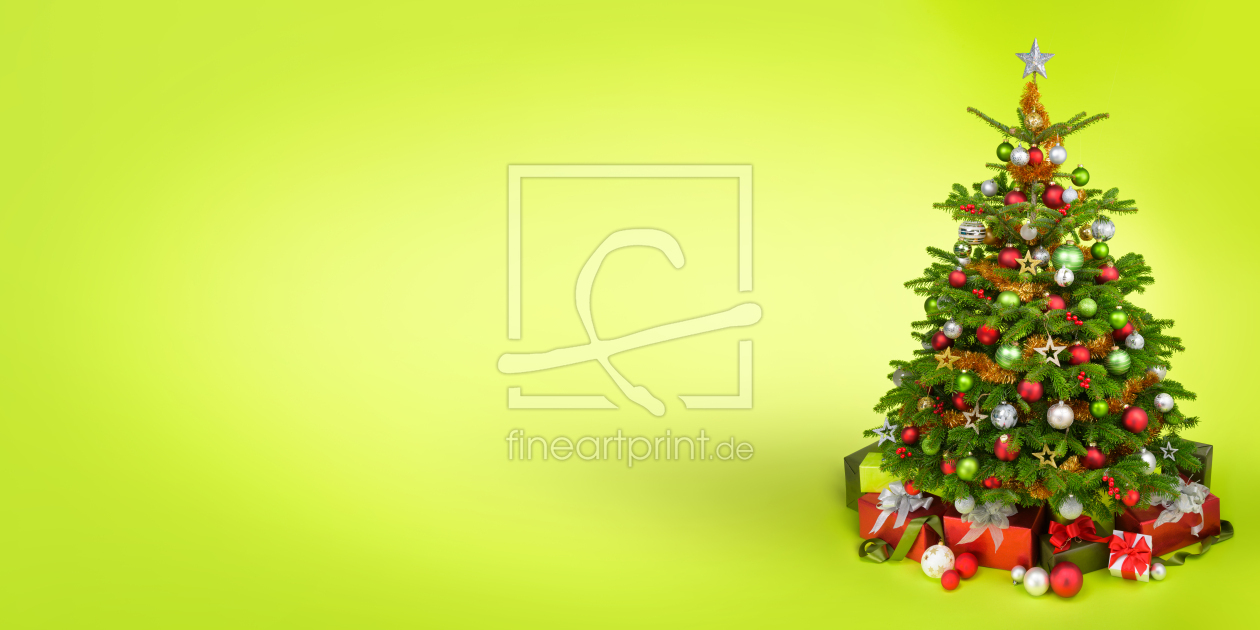 Bild-Nr.: 12845920 Entzückender geschmückter Weihnachtsbaum erstellt von Smileus