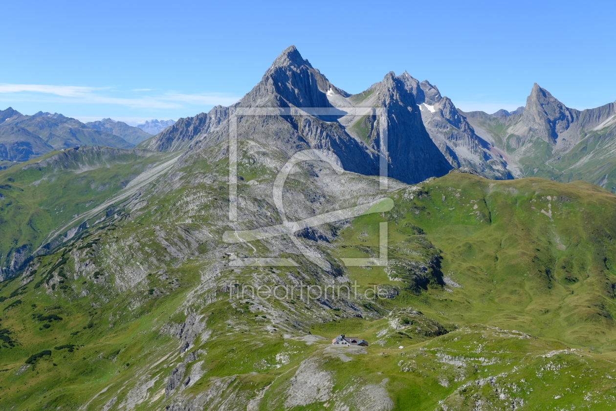 Bild-Nr.: 12846124 Weißschrofenspitz mit Valluga erstellt von Gerhard Albicker