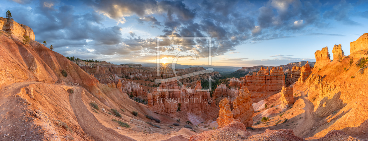 Bild-Nr.: 12847258 Sonnenaufgang im Bryce Canyon erstellt von eyetronic