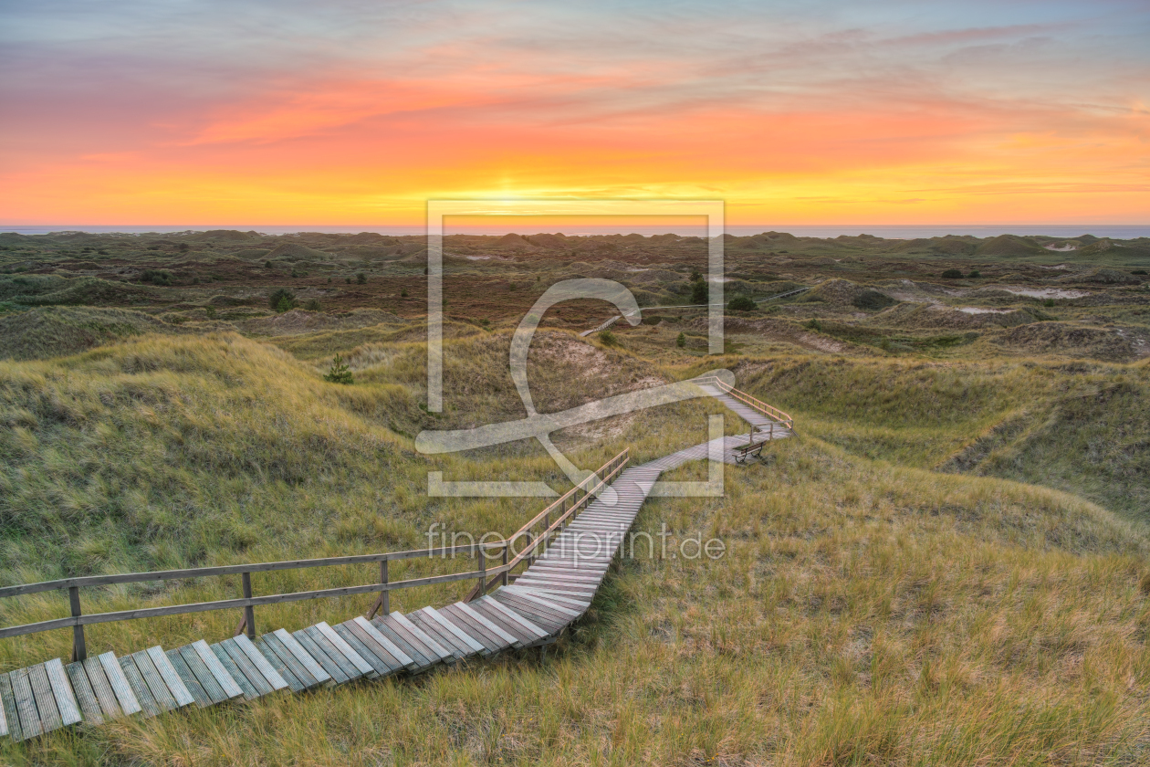 Bild-Nr.: 12847306 Blick von der Setzerdüne in Norddorf auf Amrum erstellt von Michael Valjak