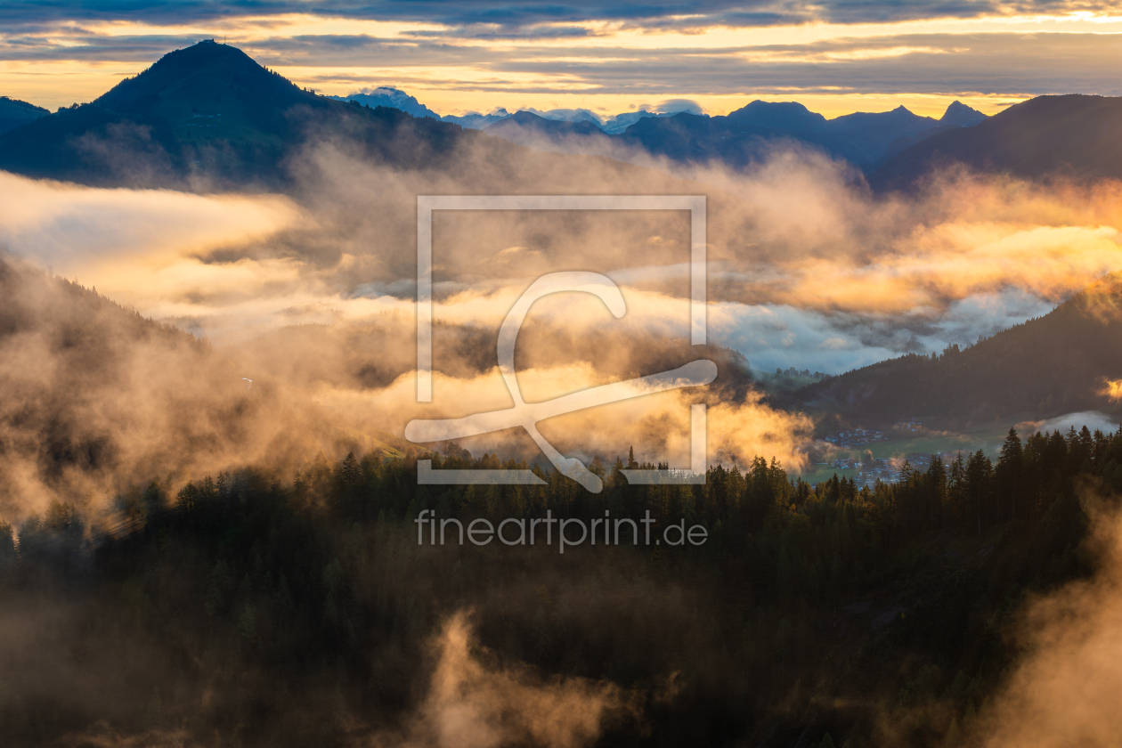 Bild-Nr.: 12850642 Sonnenaufgang in den Tiroler Alpen erstellt von Martin Martin Wasilewski