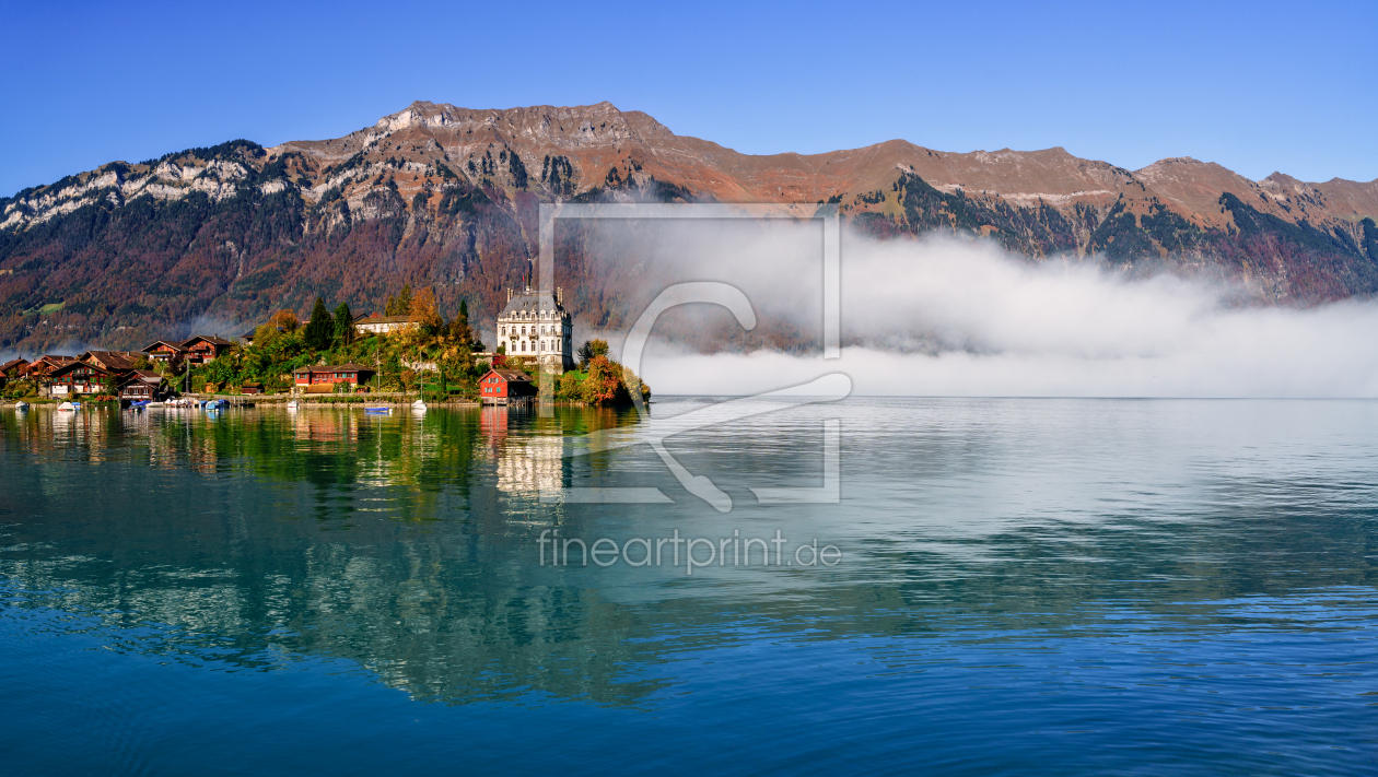 Bild-Nr.: 12851568 Herbstmorgen am Brienzer See Schweiz erstellt von Achim Thomae