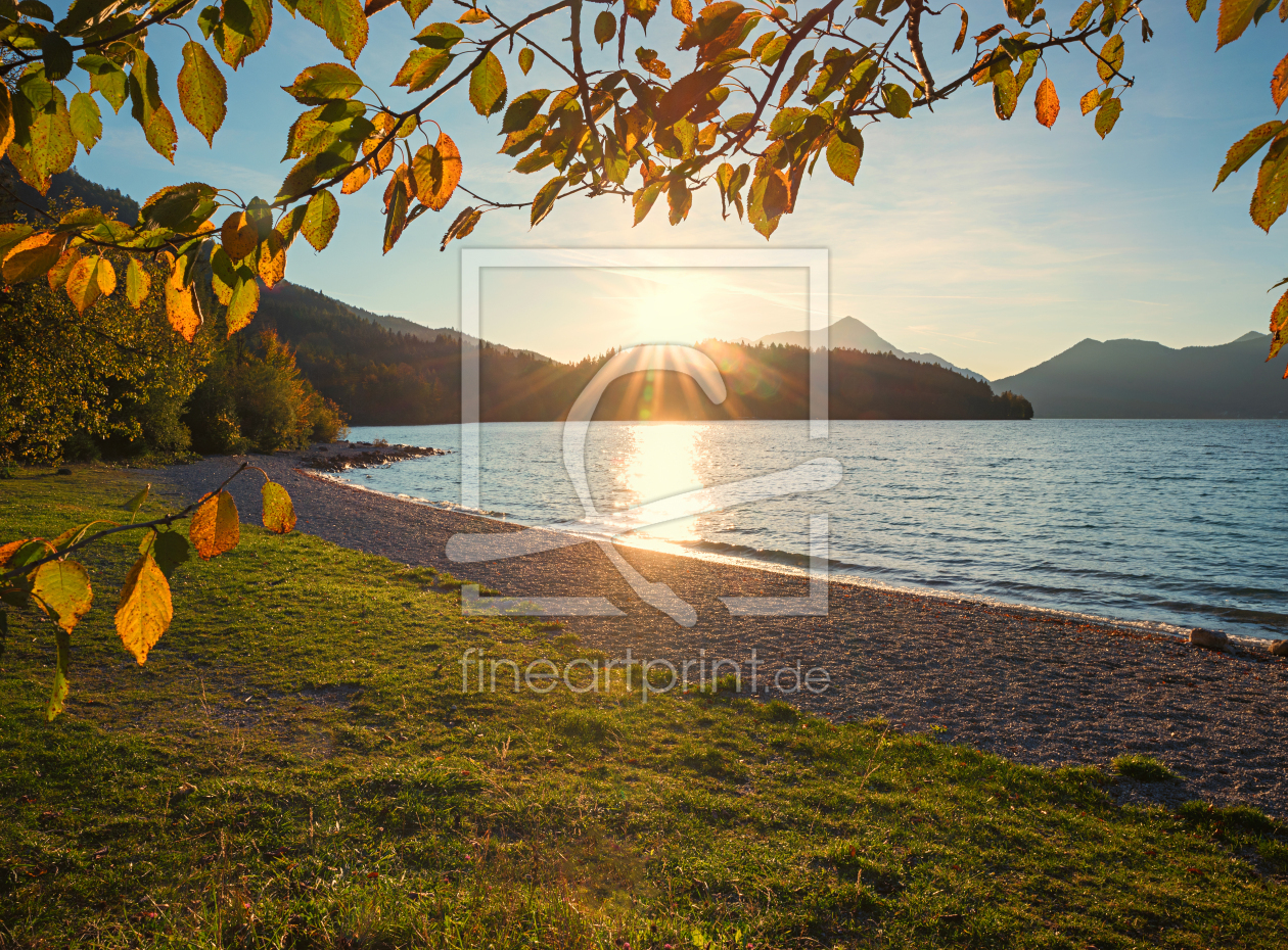 Bild-Nr.: 12851696 Herbst am Walchensee I erstellt von SusaZoom