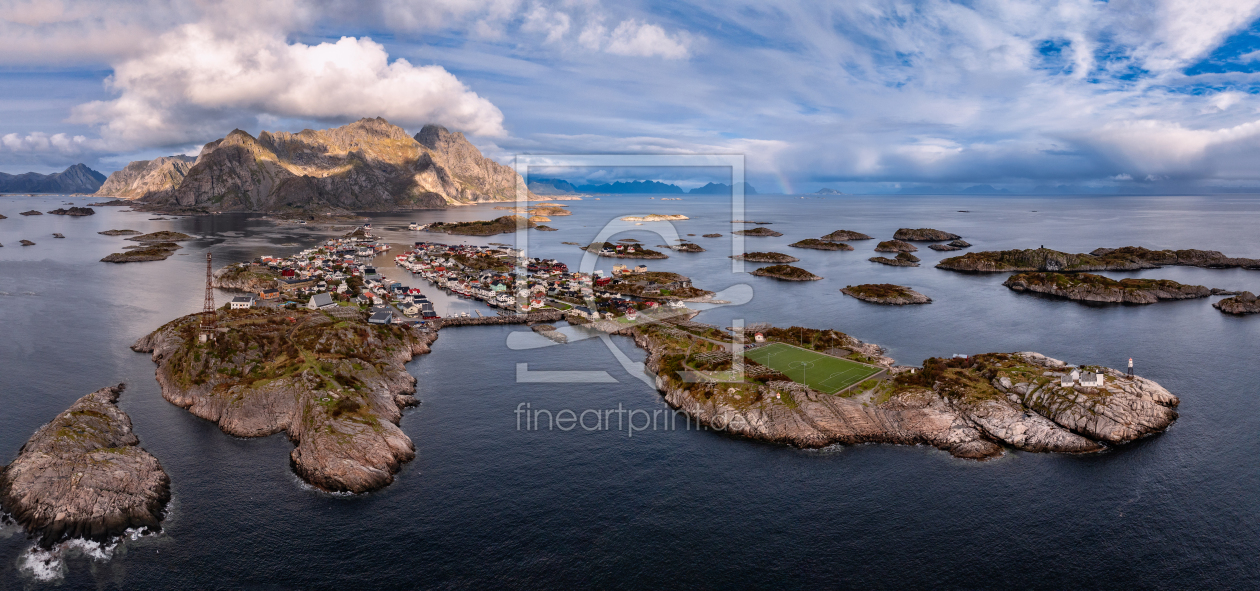 Bild-Nr.: 12851827 Henningsvaer Lofoten Norwegen erstellt von Achim Thomae