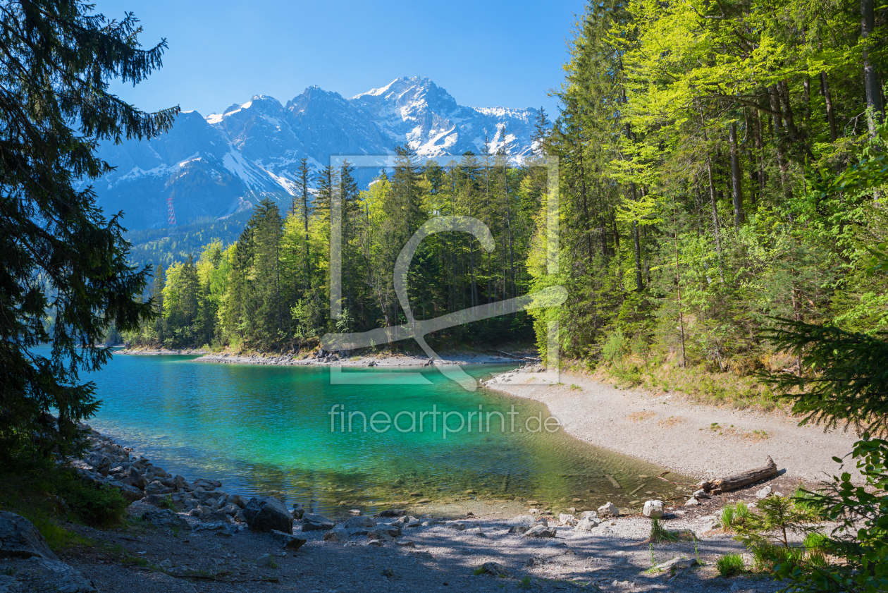 Bild-Nr.: 12852131 Eibseebucht mit Zugspitzblick erstellt von SusaZoom
