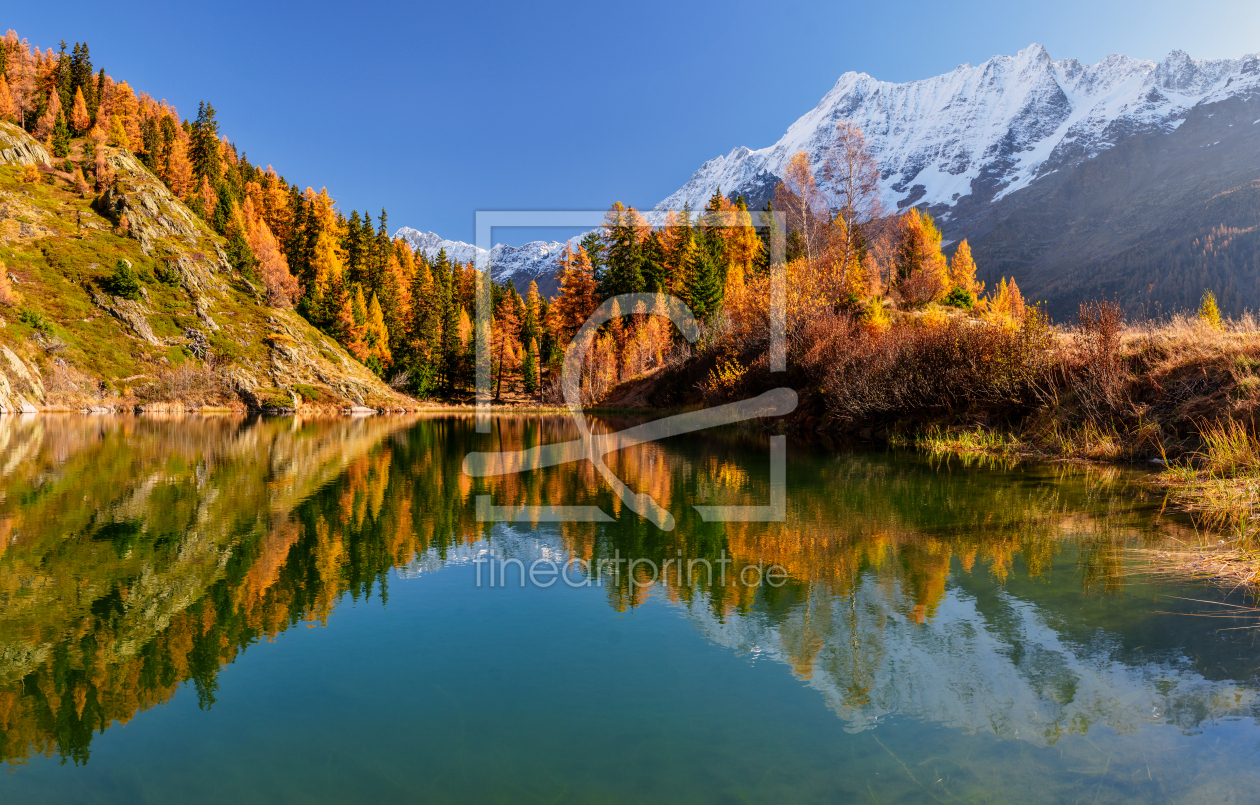 Bild-Nr.: 12852228 Herbst im Lötschental - Wallis - Schweiz erstellt von Achim Thomae