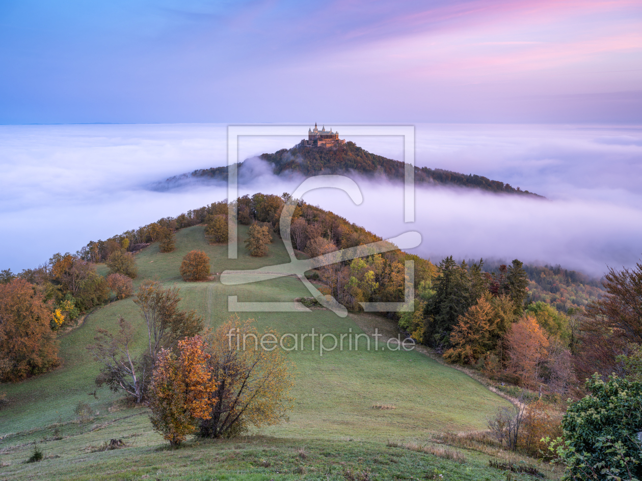 Bild-Nr.: 12852384 Burg Hohenzollern über den Wolken erstellt von eyetronic
