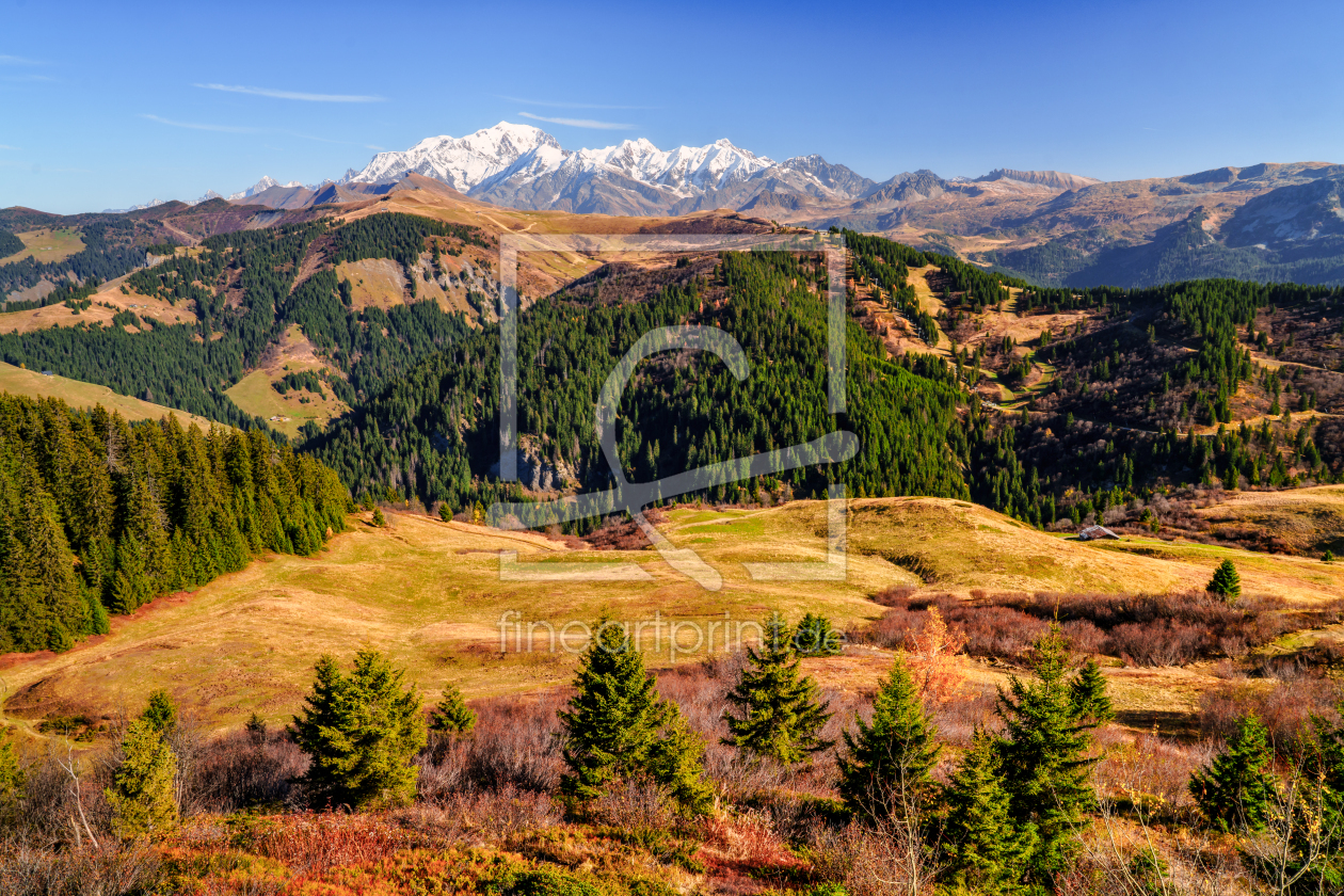 Bild-Nr.: 12852821 Mont Blanc Panorama - Frankreich erstellt von Achim Thomae