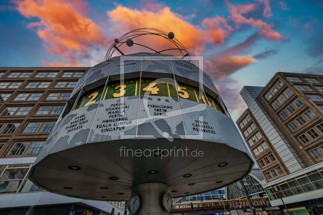Bild-Nr.: 12853681 Weltzeituhr - Berlin Alexanderplatz  erstellt von uh-Photography