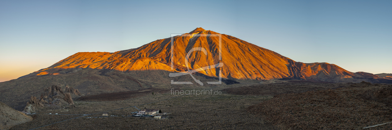 Bild-Nr.: 12853715 Teide bei Sonnenaufgang erstellt von Walter G. Allgöwer
