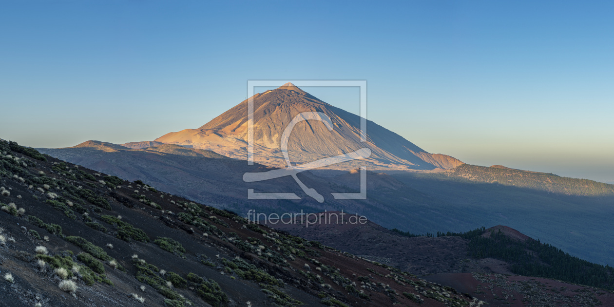 Bild-Nr.: 12854134 der Teide bei Sonnenaufgang erstellt von Walter G. Allgöwer