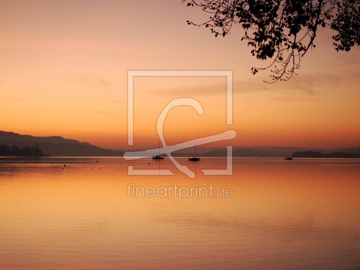 Bild-Nr.: 12855925 Abendruhe am See erstellt von GUGIGEI