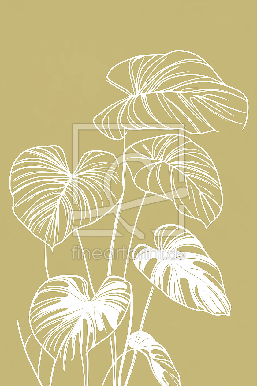 Bild-Nr.: 12856714 Monstera ki erstellt von Steffen Gierok