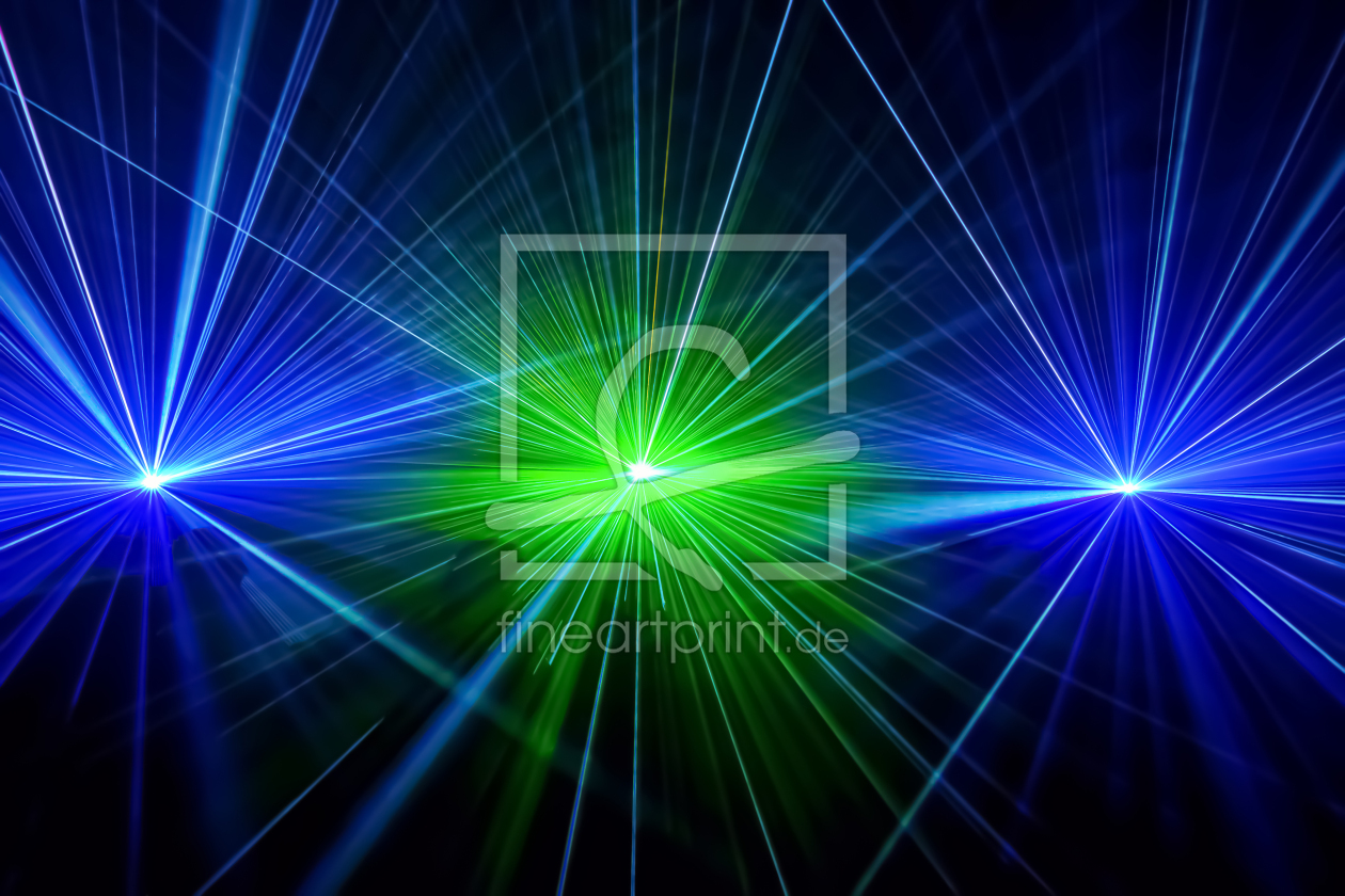 Bild-Nr.: 12857736 Lasershow - Laserstrahlen erstellt von uh-Photography