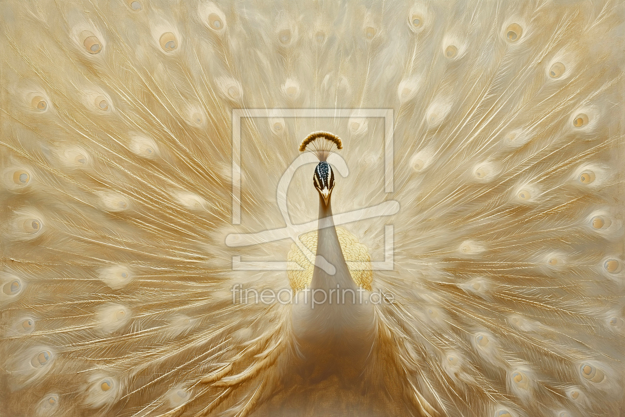 Bild-Nr.: 12858236 Pfau Kunst KI erstellt von Steffen Gierok
