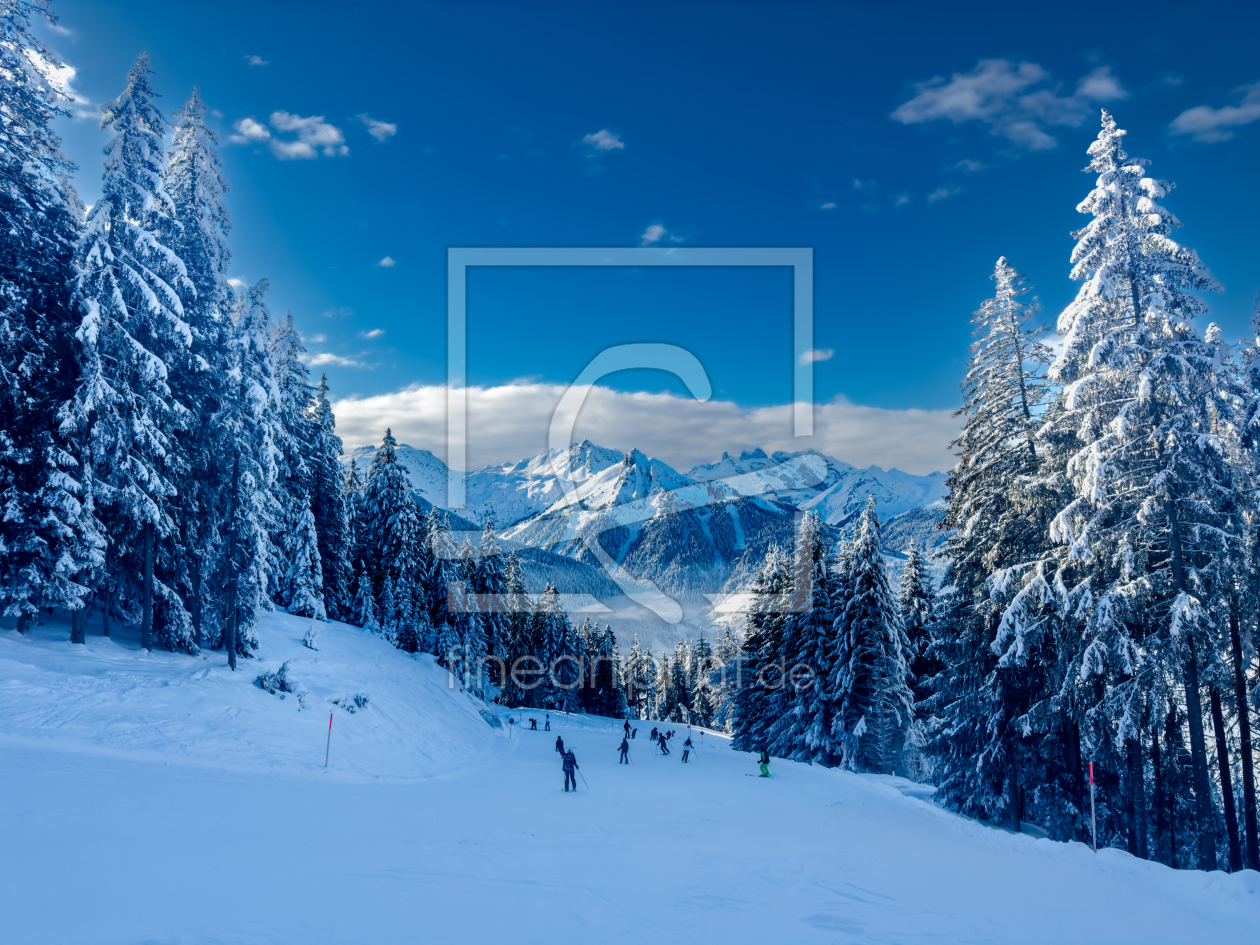Bild-Nr.: 12858650 Winter im Montafon erstellt von DirkR