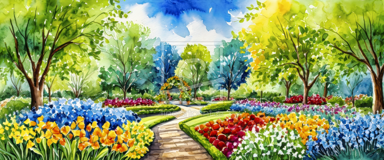 Bild-Nr.: 12859051 Buntes im Park KI erstellt von XYRIUS