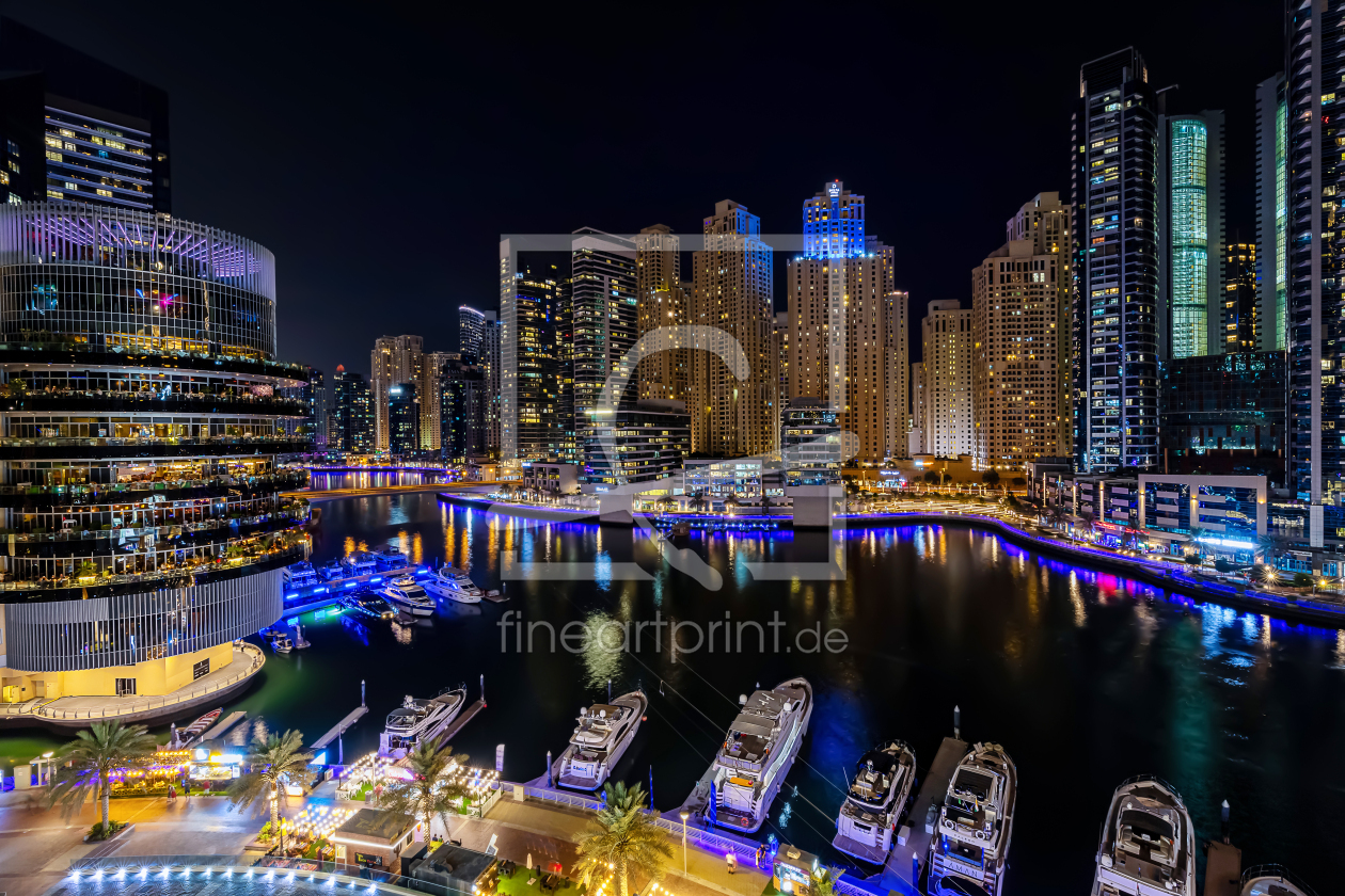 Bild-Nr.: 12859060 Dubai Marina - at night erstellt von uh-Photography