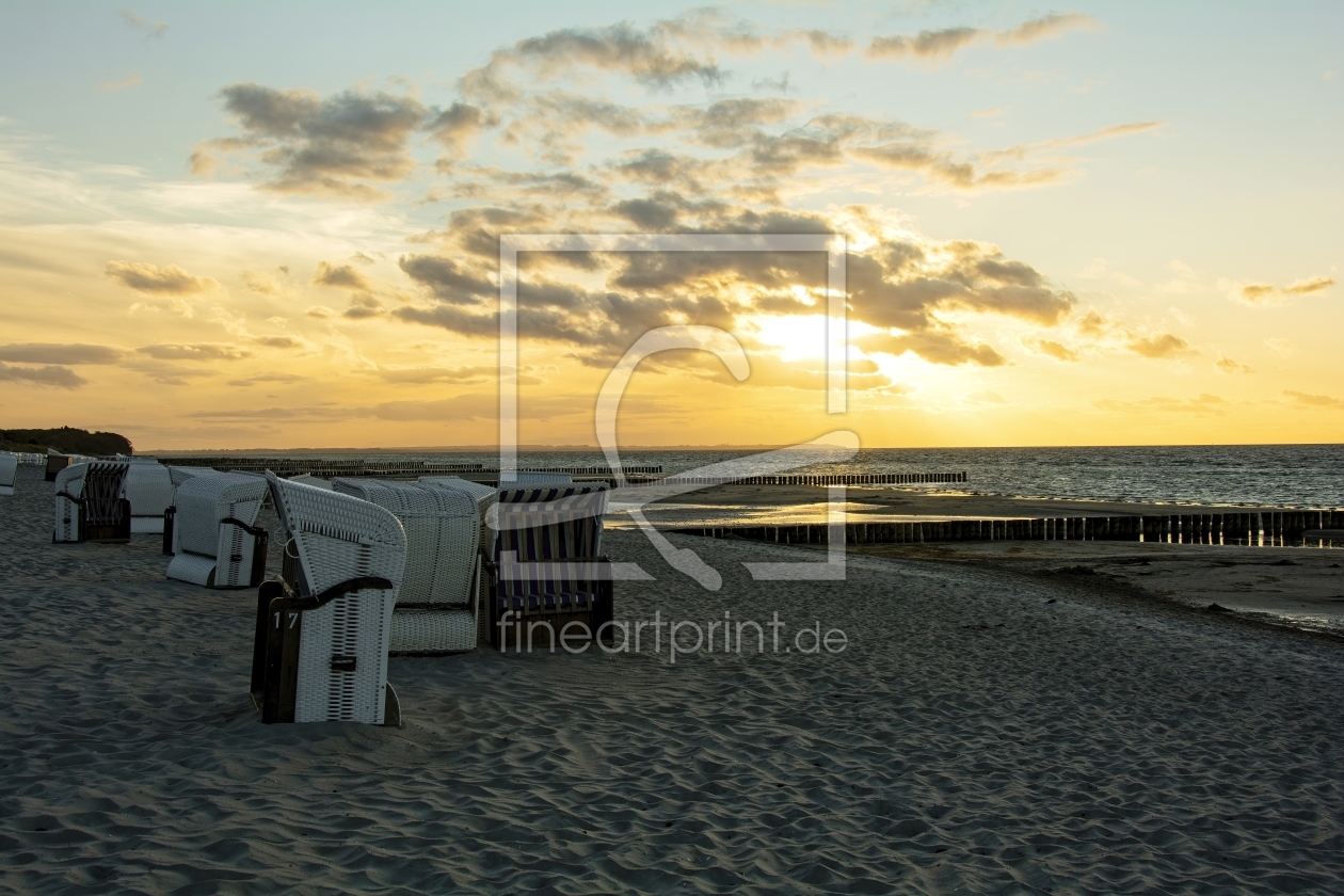 Bild-Nr.: 12859403 Abendstimmung an der Ostsee Küste erstellt von Claudia Evans