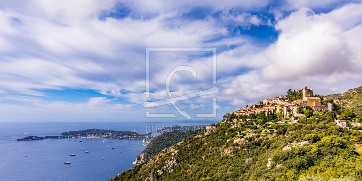Bild-Nr.: 12859452 Cap Ferrat und Eze Village in Frankreich erstellt von dieterich