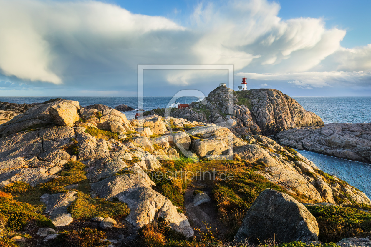 Bild-Nr.: 12860223 Blick zum Leuchtturm Lindesnes Fyr erstellt von Daniela Beyer