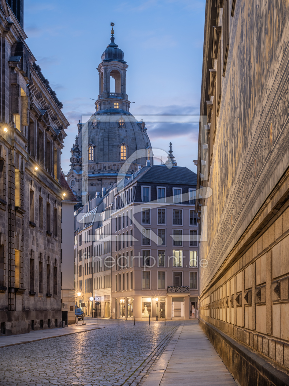 Bild-Nr.: 12861180 Frauenkirche in der Altstadt von Dresden erstellt von eyetronic