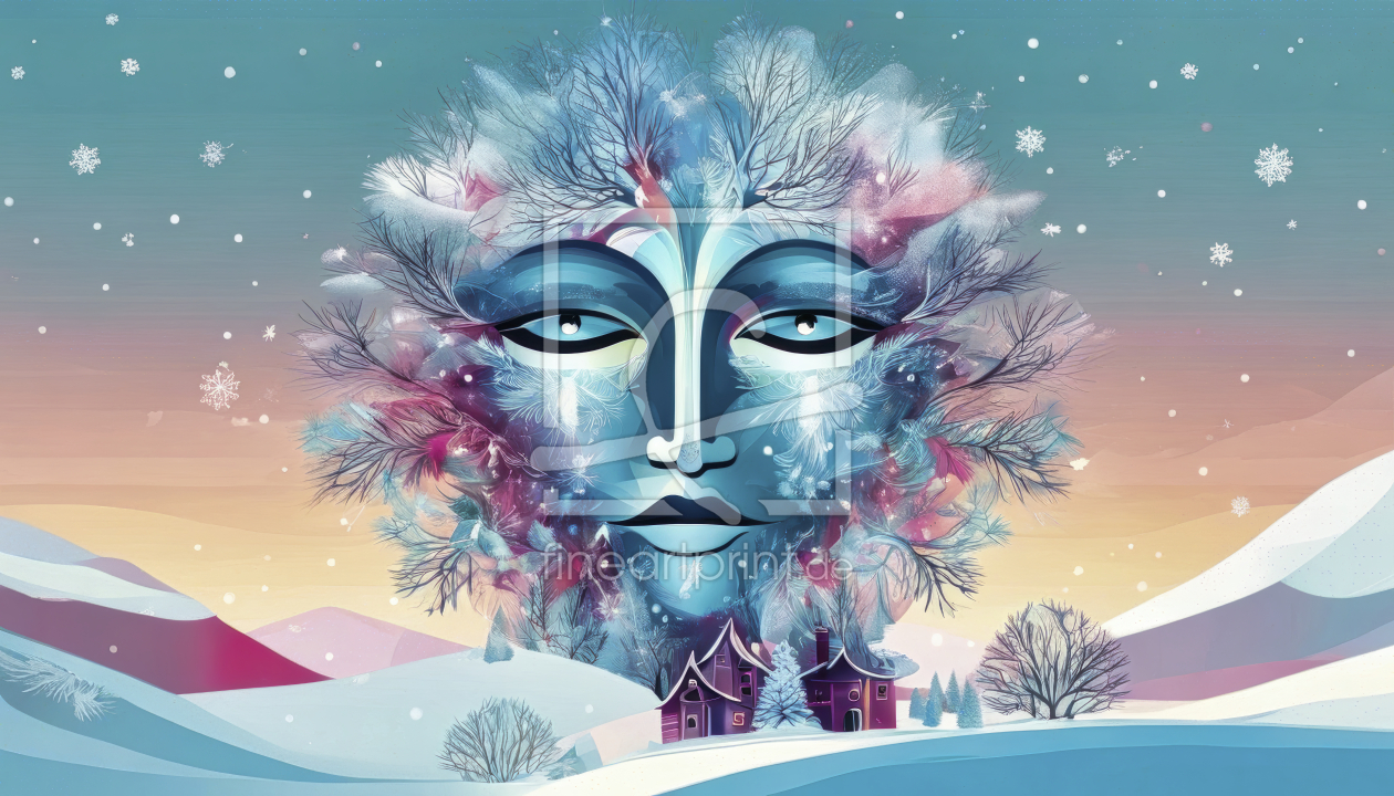 Bild-Nr.: 12862728 Lady Winter KI erstellt von XYRIUS
