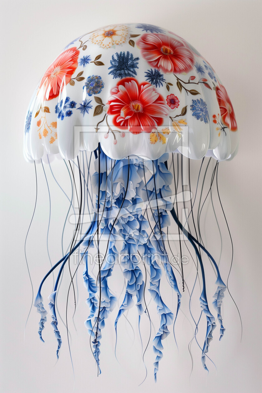 Bild-Nr.: 12863540 Jellyfish KI erstellt von Steffen Gierok