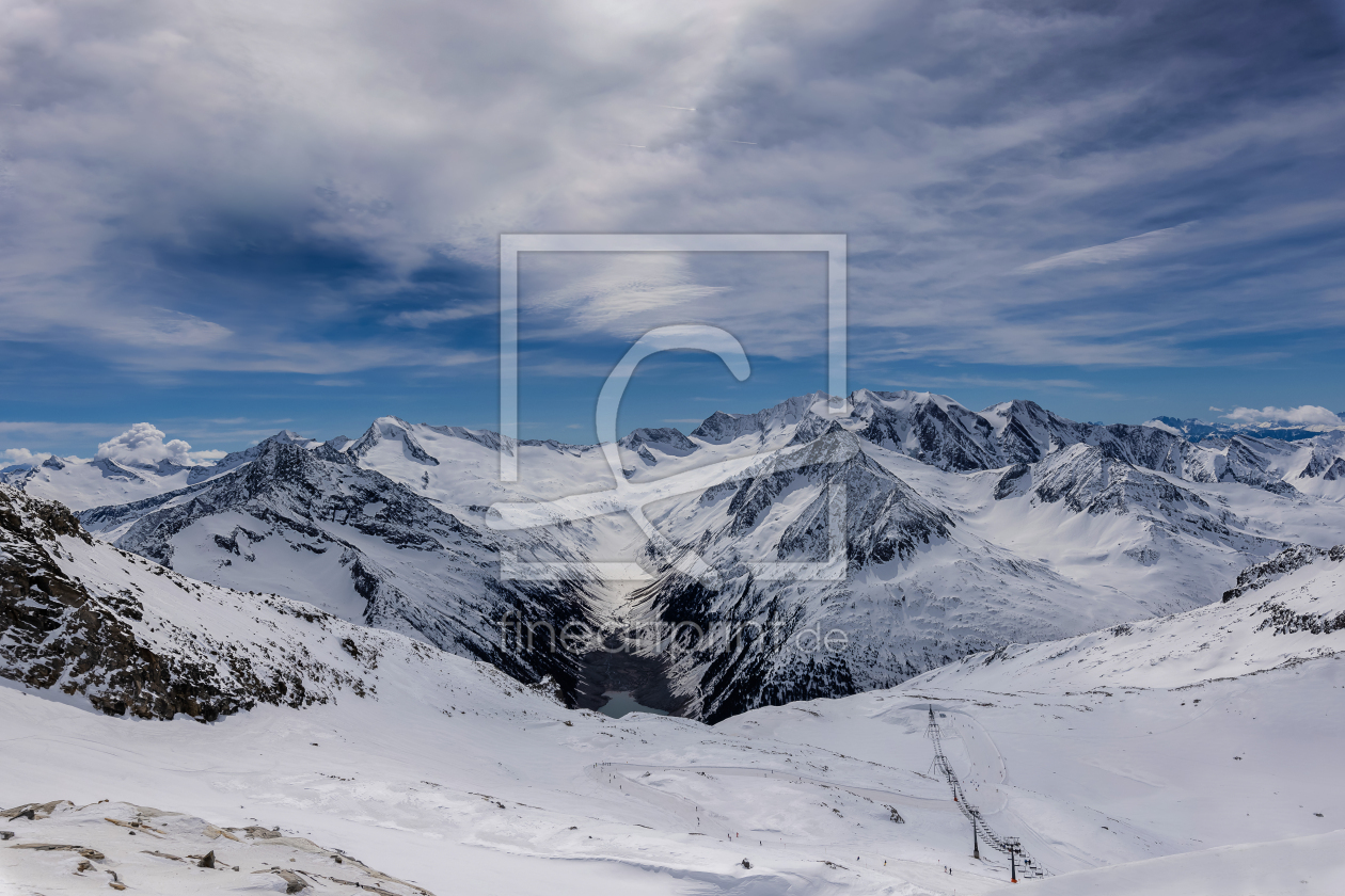 Bild-Nr.: 12863875 Panorama Hintertux - Skigebiet Österreich erstellt von uh-Photography