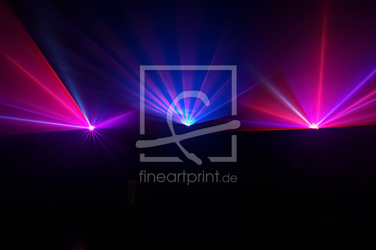Bild-Nr.: 12863880 Lasershow - Laserstrahlen erstellt von uh-Photography