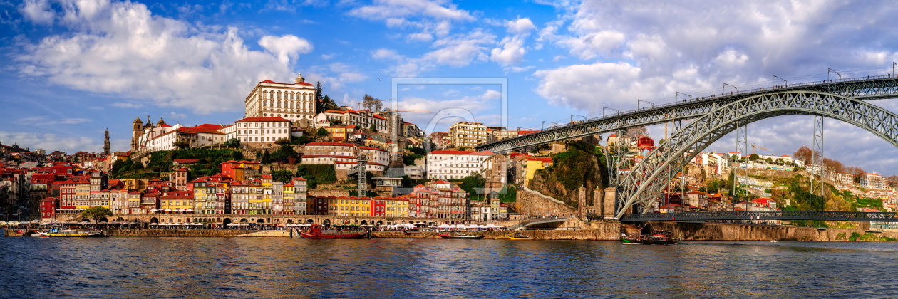 Bild-Nr.: 12863903 Stadtpanorama Porto - Portugal erstellt von Achim Thomae