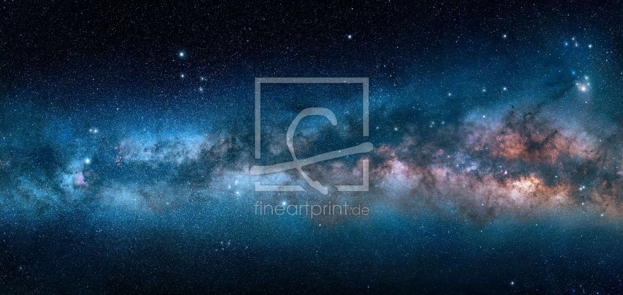 Bild-Nr.: 12864782 Horizontaler Panoramablick auf die Milchstraße erstellt von Smileus