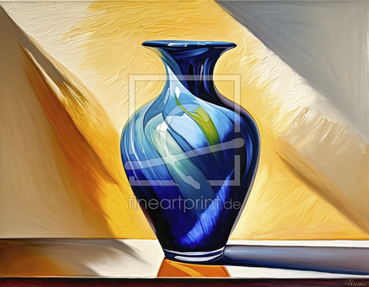 Bild-Nr.: 12864834 Blaue Vase KI erstellt von XYRIUS