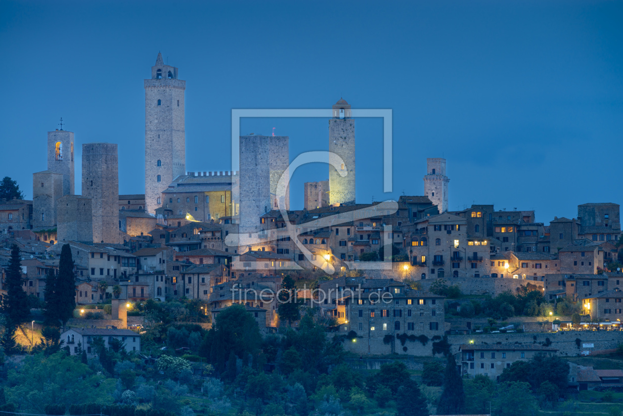 Bild-Nr.: 12864861 San Gimignano erstellt von Walter G. Allgöwer