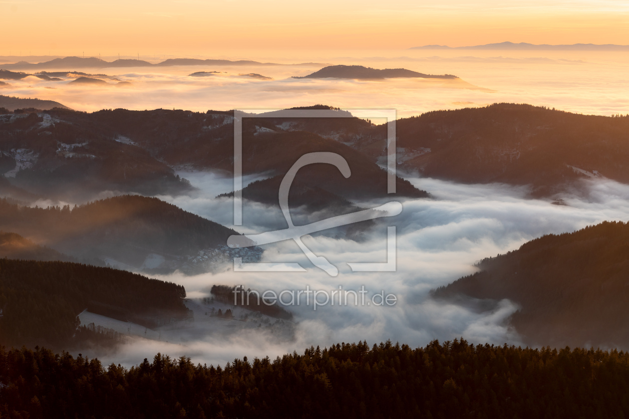 Bild-Nr.: 12865106 Nebelmeer über den Schwarzwald erstellt von Marcel Heinzmann