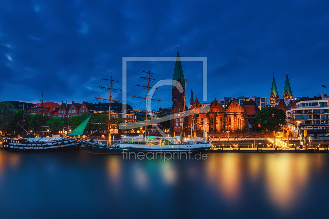 Bild-Nr.: 12865813 Bremen - Weserpromenade - Schlachte erstellt von uh-Photography
