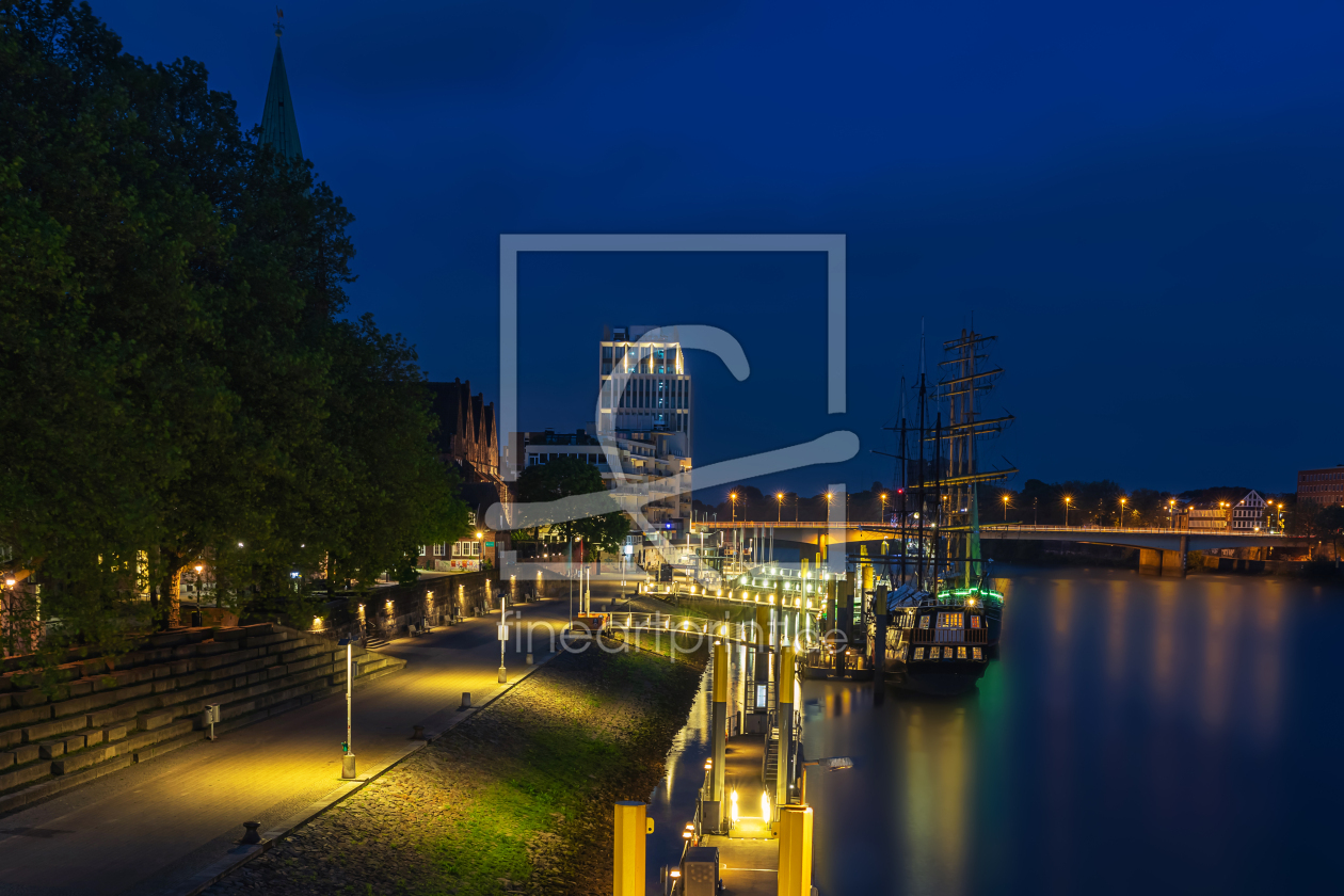 Bild-Nr.: 12865817 Bremen - Weserpromenade - Schlachte erstellt von uh-Photography