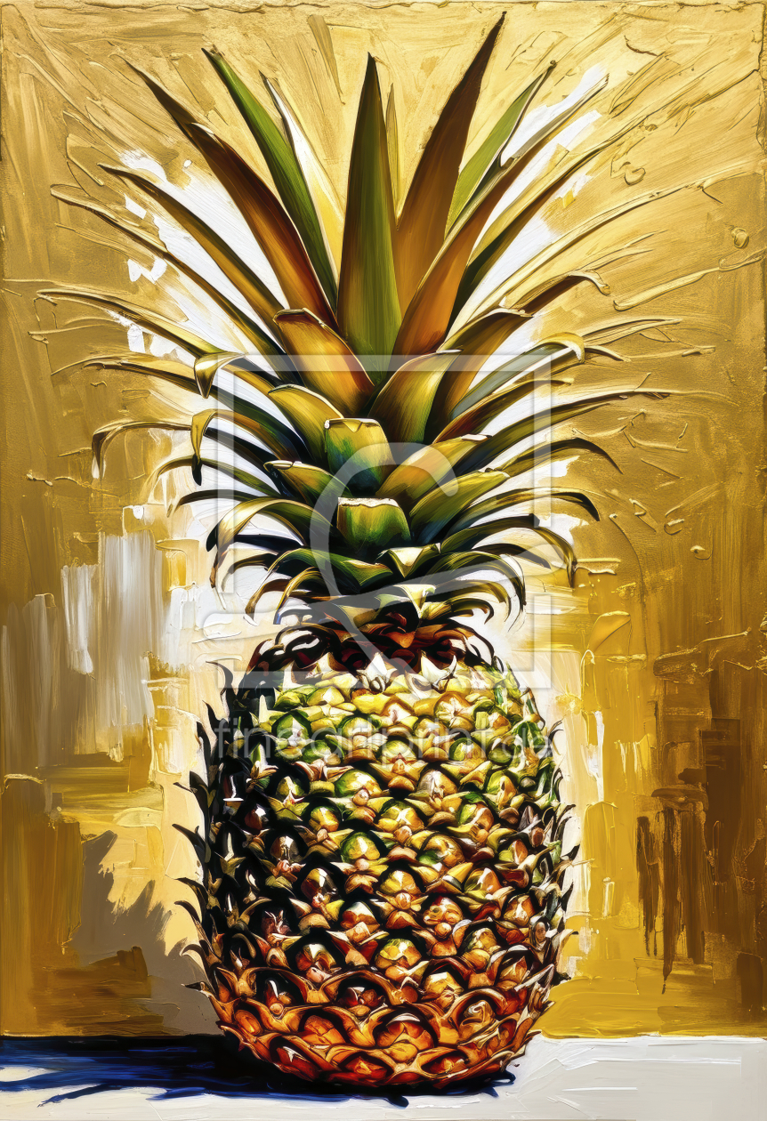 Bild-Nr.: 12867356 Ananas KI erstellt von XYRIUS