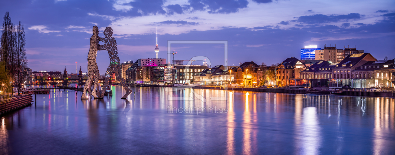 Bild-Nr.: 12867974 Berlin Skyline Panorama bei Nacht erstellt von eyetronic