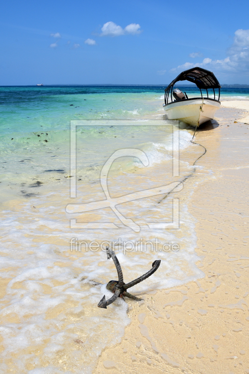 Bild-Nr.: 12869461 Am Strand von Prison Island erstellt von GUGIGEI