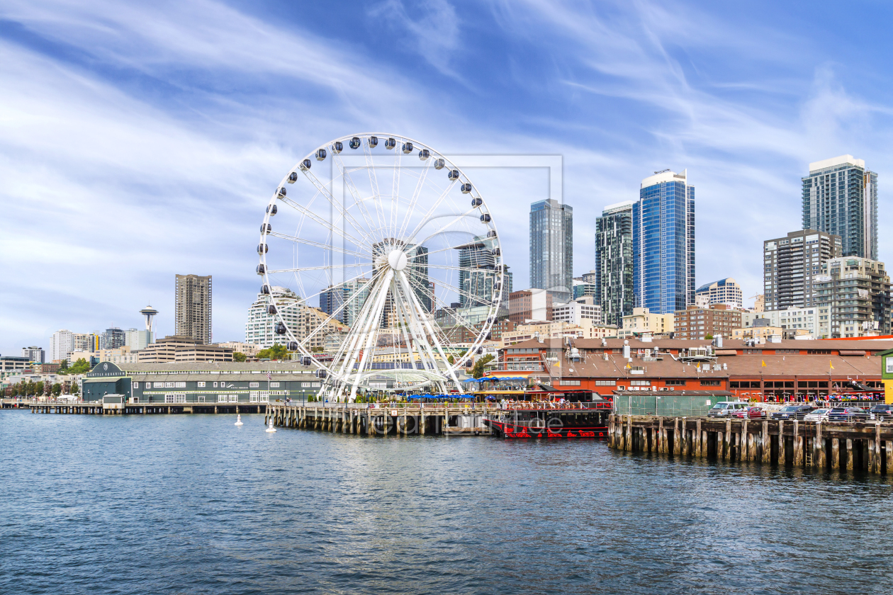Bild-Nr.: 12870967 Seattle Uferpromenade erstellt von Melanie Viola