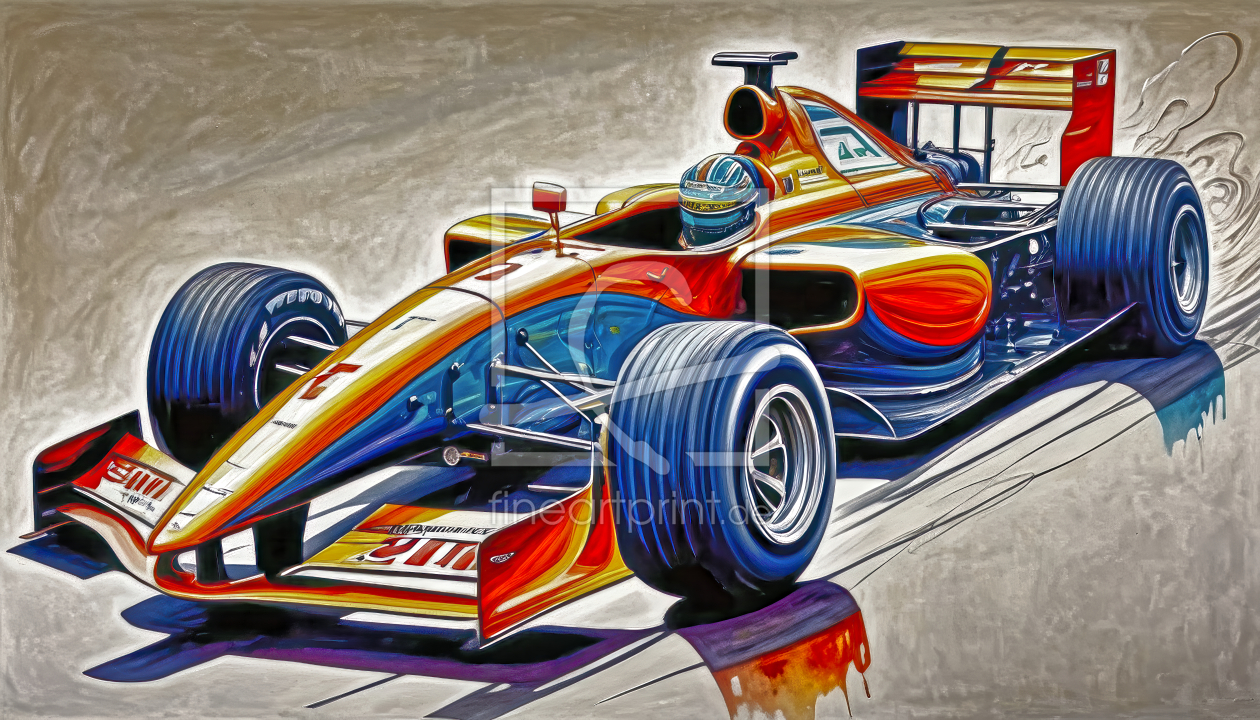 Bild-Nr.: 12871533 Formel 1 KI erstellt von XYRIUS