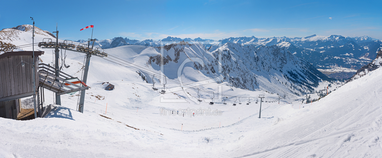 Bild-Nr.: 12872594 Skigebiet am Nebelhorn Oberstdorf erstellt von SusaZoom