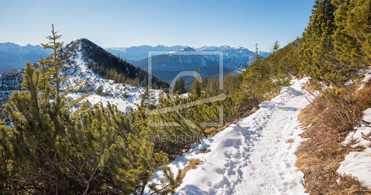 Bild-Nr.: 12872928 Winterwanderweg Herzogstand erstellt von SusaZoom