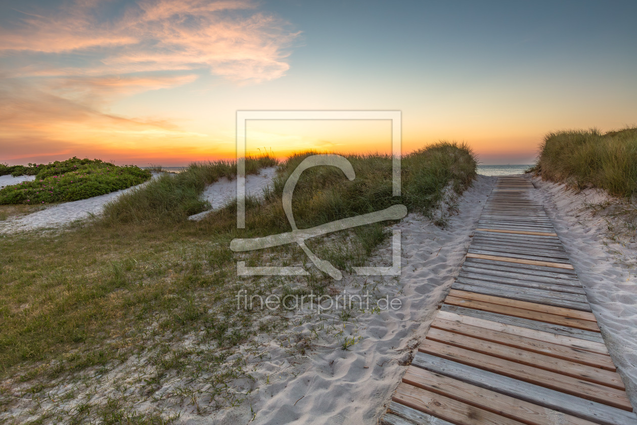 Bild-Nr.: 12873030 Abendrot über der Ostsee erstellt von Ursula Reins