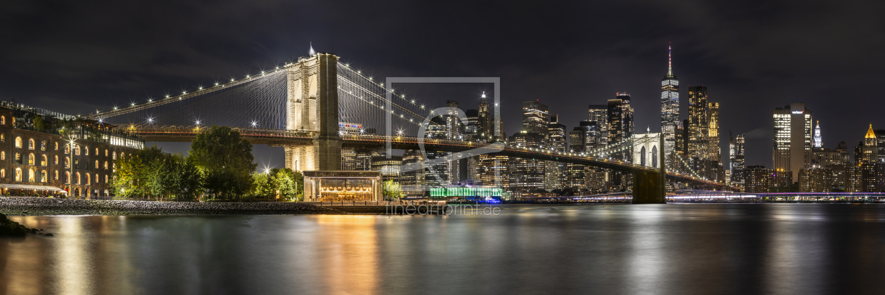 Bild-Nr.: 12873041 Grandiose NYC Skyline vom Ufer in Brooklyn erstellt von Melanie Viola