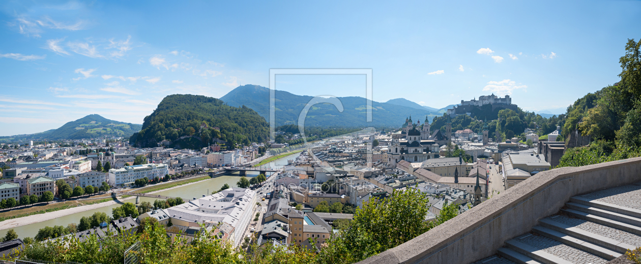 Bild-Nr.: 12873383 Aussicht vom Mönchsberg zur Salzburger Altstadt erstellt von SusaZoom