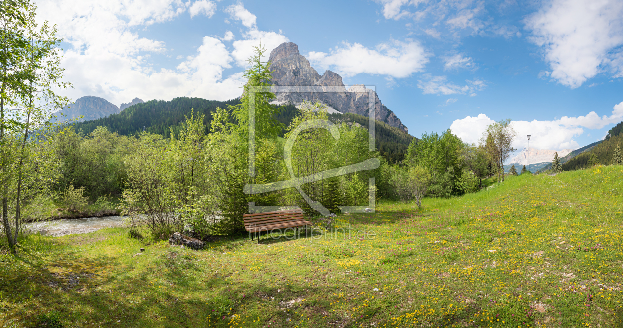 Bild-Nr.: 12873857 Am Gaderfluss Corvara Südtirol erstellt von SusaZoom