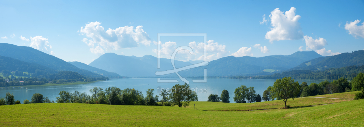 Bild-Nr.: 12874291 Frühlingspanorama Tegernsee Gmund erstellt von SusaZoom
