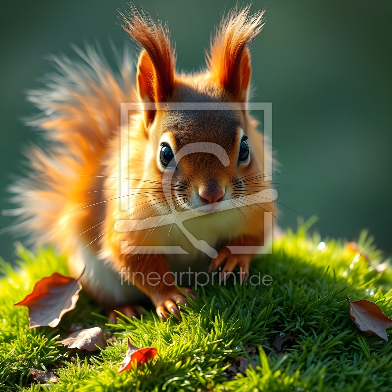 Bild-Nr.: 12874302 Eichhörnchen KI erstellt von Krizz
